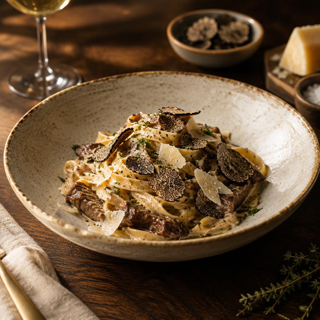 Beef Truffle Pasta